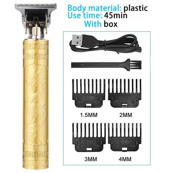 

electric shavers t9 hair trimmer barber hair clipper hair cutting machine beard trimmer shaving machine wireless electric razor men shaver 2