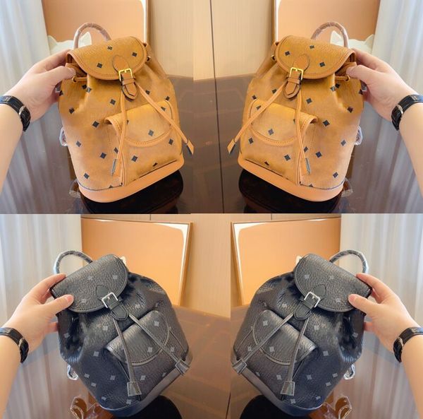 

designer backpack shoulder bag genuine leather handbags large capacity bag