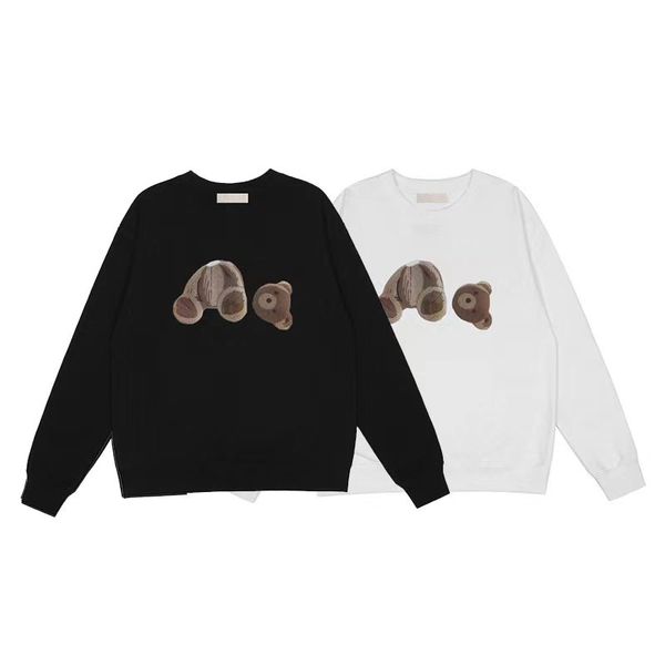 

2023 designer teddy bear sweatshirt, fashion sweatshirt, women's men's loose wear, streetwear, hip hop, luxury t-shirt m-xxxl, Black