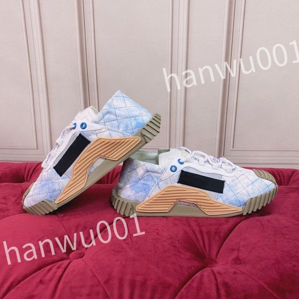 

2023 new fashion women mens casual shoes desiner genuine leather platform lace up sneakers runway running walking shoes, Black