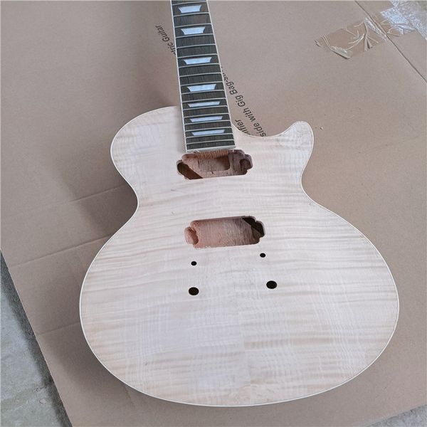 

unfinished lp electric guitar. beautiful grain,ing
