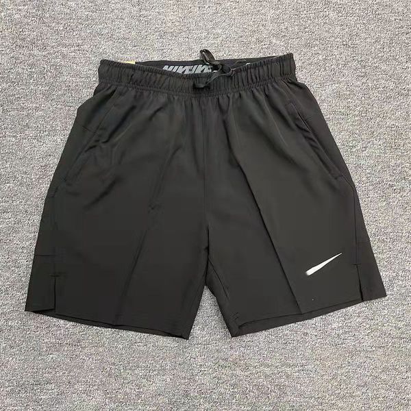 

summer ice silk shorts quick drying and breathable thin loose fitting beach pants sports leisure training shorts, White;black