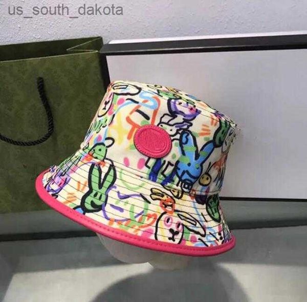 

wide brim hats 23ss 3color fashion designer letter bucket hat for mens womens caps black fisherman beach sun visor wide brim hats folding la, Blue;gray