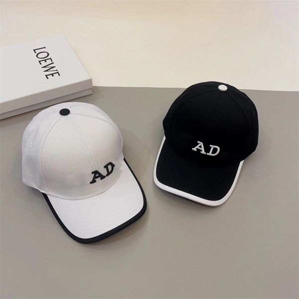 

fashionable men's designer hat lady baseball cap salins fitted hat letter summer snapsparasol sports embroidered box beach deluxe hat, Blue;gray