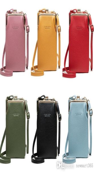 

2022 womens credit card holder coin purse small bags korean fashion litchi pattern diagonal shoulder bag7921565, Brown;gray