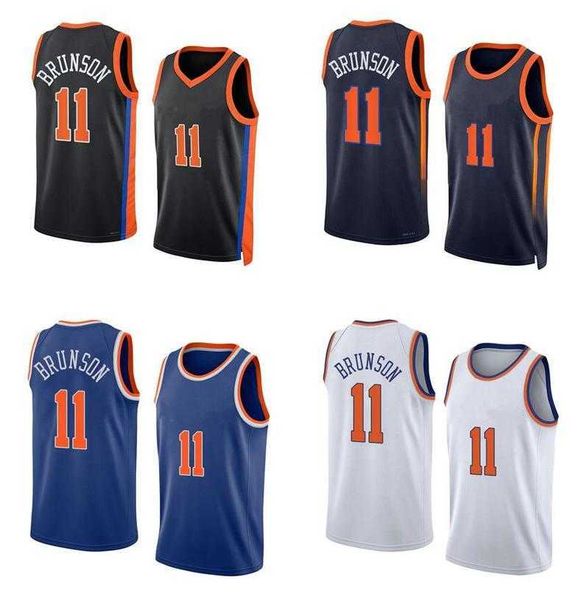 

Basketball Jerseys Jalen Brunson 2022-23 season white black city Men Women Youth S-XXL, With logo
