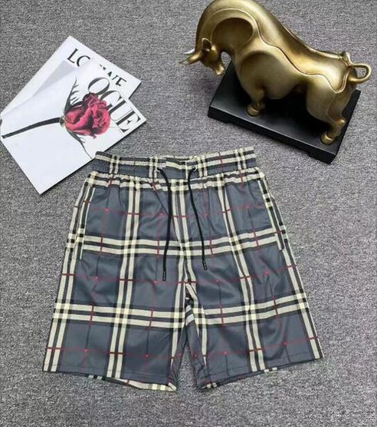 

men shorts twill printed leisure sports shorts hight quality beach pants swimwear bermuda male letter surf life swim #001, White;black