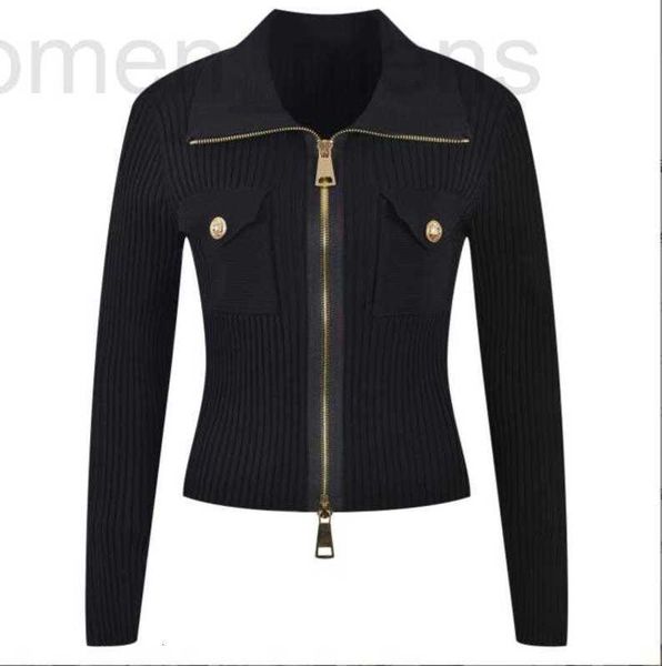 

women's sweaters designer 71 spring summer style sweater long sleeve lapel neck white black cardigan striped quality womens yl uzkl