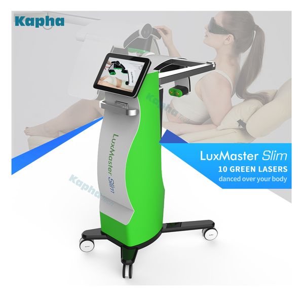 

body shaping laser emerald luxmaster 10d scanning slimming lllt machine