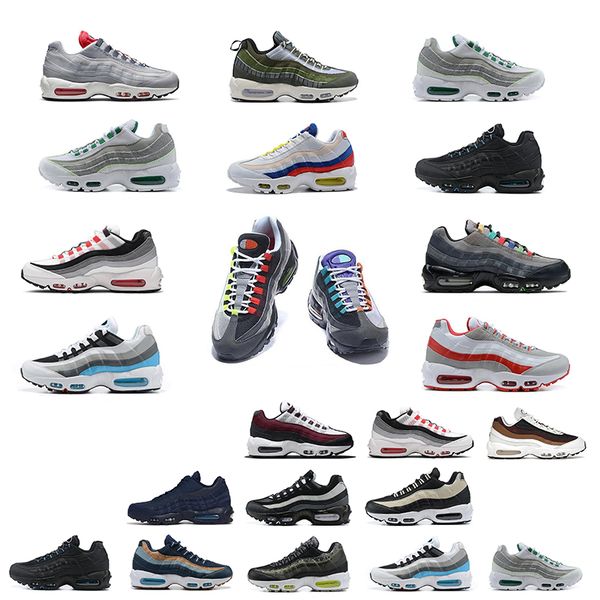 

95 size 36-46 running shoes walking womes shoe mens shoe triple white bordeaux og neonracer blue corduroy