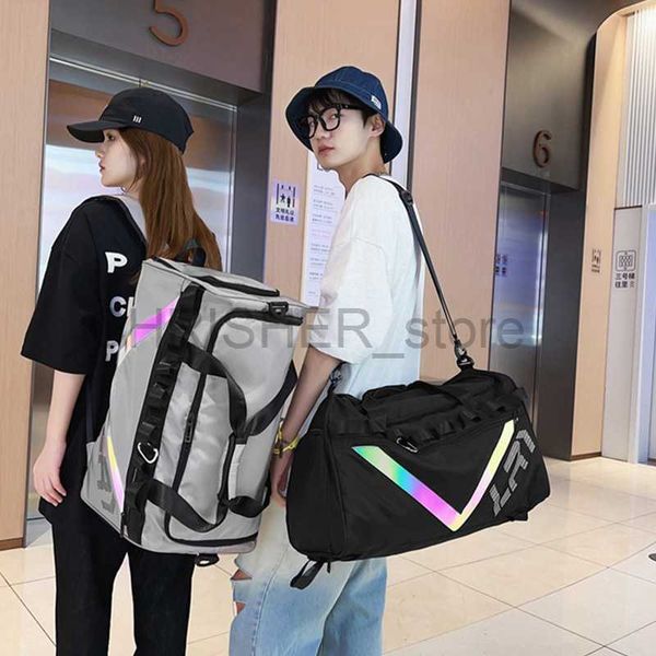 

outdoor bags dry wet separation gym bag large-capacity luggage handbag multifunctional sports fitness travel backpack with shoe storage x831