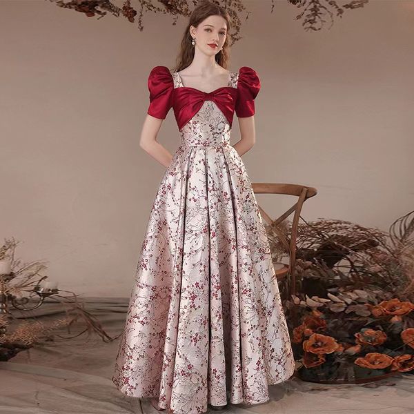 

luxury red prom dresses beads appliques ruffles sequined beaded crystal celebrity party prom dress robe de mariage applique evening gowns lo, Black