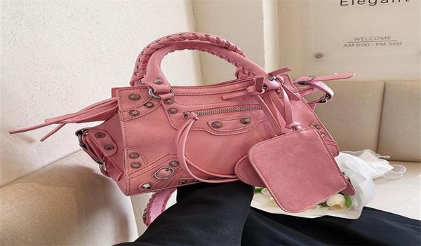 

bags folding rivet locomotive bag 2022 new armpit tote bag sling one shoulder messenger women039s purse7256885