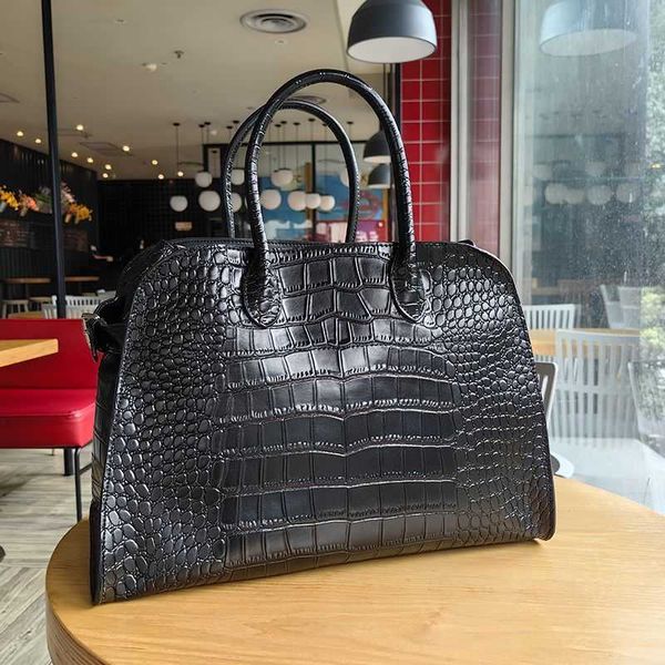 

margaux 15 handbag leather large capacity bag shoulder tote bag