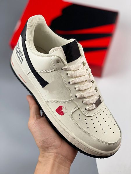 

the lifestyle casual designer 1 low 07 running shoes beige white black red 2023 latest luxury collection spring summer for outdoor-indoor