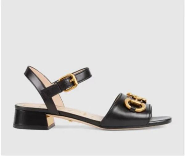 

new brand sandals g series classic style details perfect customized fabric/leather sheepskin lining size 35-42 dust bag, Black
