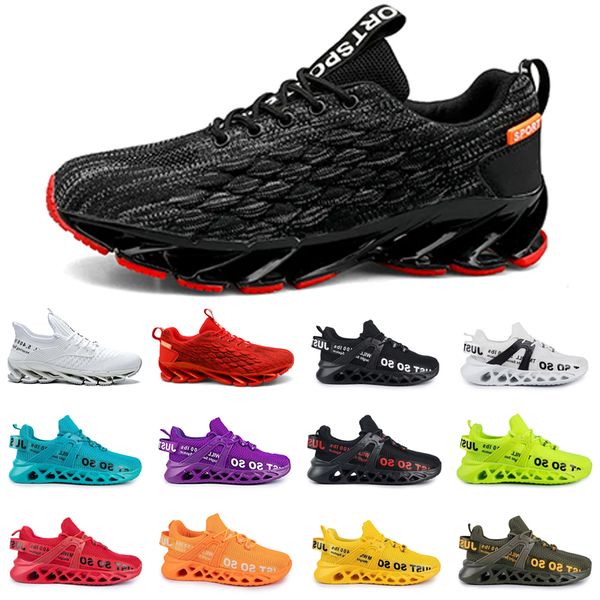 

2023 running shoes men black white red blue orange yellow pink purple green mens trainers outdoor sports sneakers color5