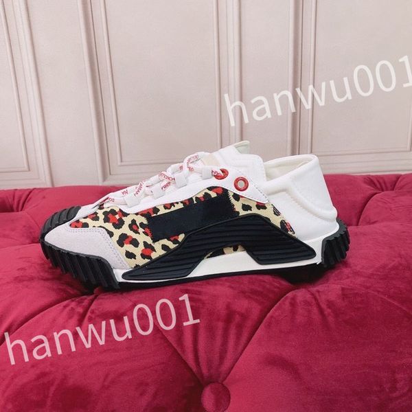 

2023 luxury fashion women mens casual shoes desiner genuine leather platform lace up sneakers runway running walking shoe, Black