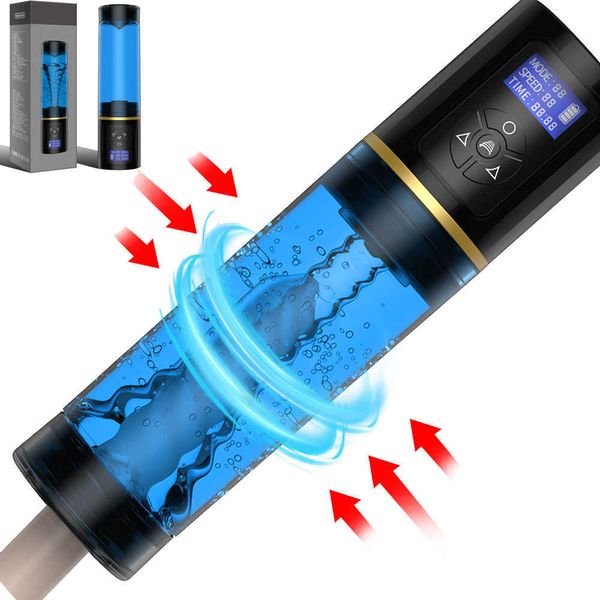 

enlargement water bath male masturbator enlarge delay training vacuum pump for men toys