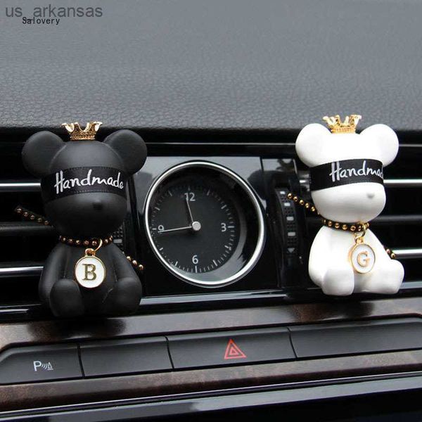 

car air freshener new cute car accessories perfume air conditioner air outlet diffuser jewelry bear gypsum aromatherapy car fragrance decora