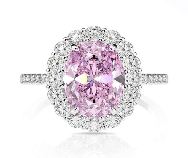 

hbp luxury s925 sterling silver high end simulation 6ct ellipse 8 12 jewelry fashion headpiece women039s diamond wedding ring9548004