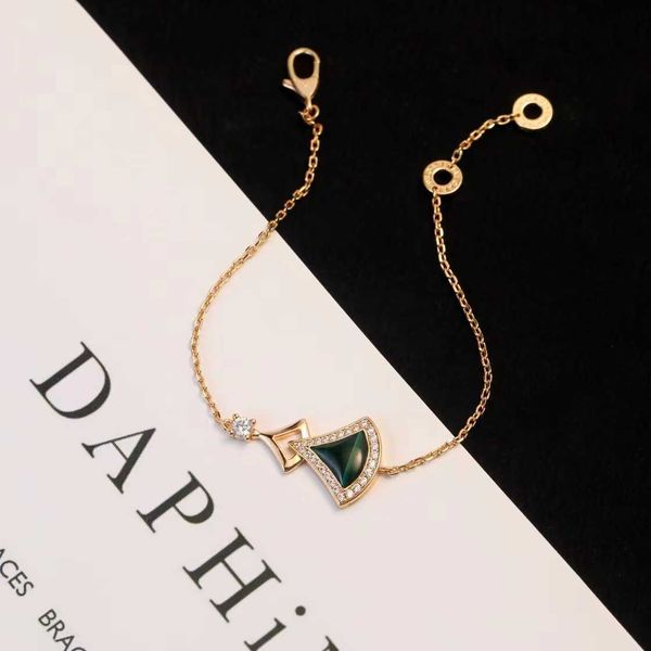 

new high version baojia skirt v rose gold 18k beimu fan bracelet accessories live broadcast direct, Golden;silver