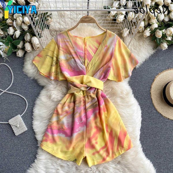 

yiciya neploe holiday print bohemian dress women high waist hip sashes a line vestidos summer v neck short sleeve robe, Black;white