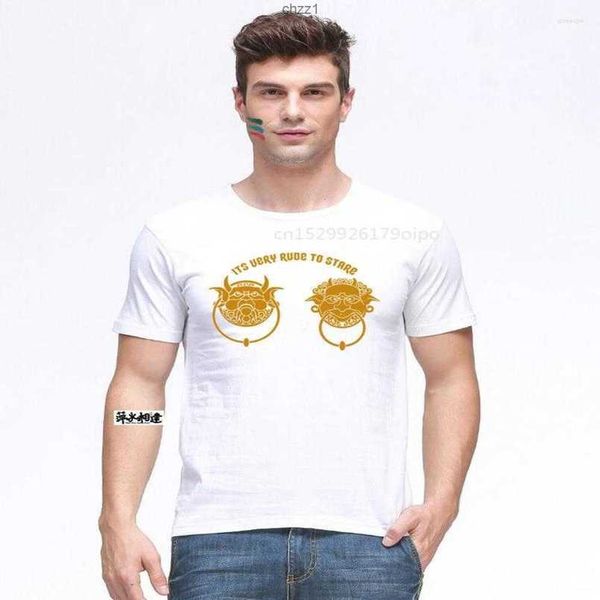 

men's t shirts ladies fitted labyrinth knockers its very rude to stare t-shirtqevvqevv, White;black
