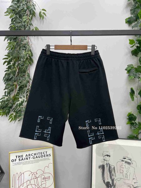 

2023 new high-quality summer men's daily shorts oversized sweatshorts male pants shorts for men sweatpants sports streetwear, White;black