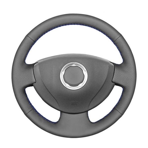 

steering wheel covers black pu artificial leather car steering wheel cover for renault logan 1 sandero 1 clio 2 lada largus 1 nissan almera