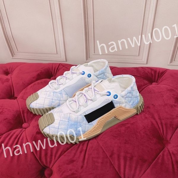 

new fashion women mens casual shoes desiner genuine leather platform lace up sneakers runway running walking shoes, Black