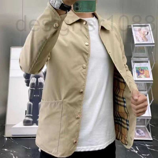 

designer 4xl 5xl burb jacket men casual coat tb warhorse embroidered cardigan mens business jackets fashion cotton clothes zww4, Black;brown