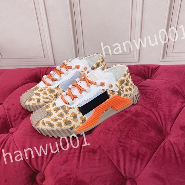 

2023 new fashion women mens casual shoes desiner genuine leather platform lace up sneakers runway running walking shoe, Black