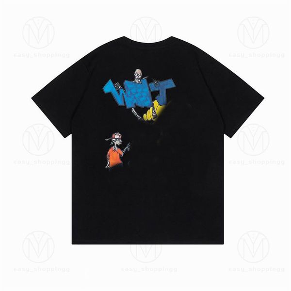 

designer t shirt man shirts for men shirt monster sell doll graffiti personalized designer clothes t-shirt student couple short sleeve pullo, White;black