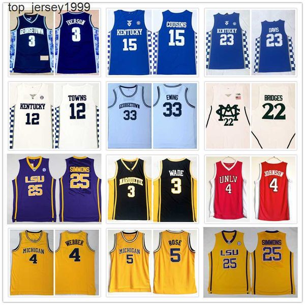 

ncaa basketball jerseys jayson 15 demarcus 12 karl cousins anthony 23 davis dwyane 3 wade jaren 2 jackson chris 4 webber jalen 5 rose miles, Black;red