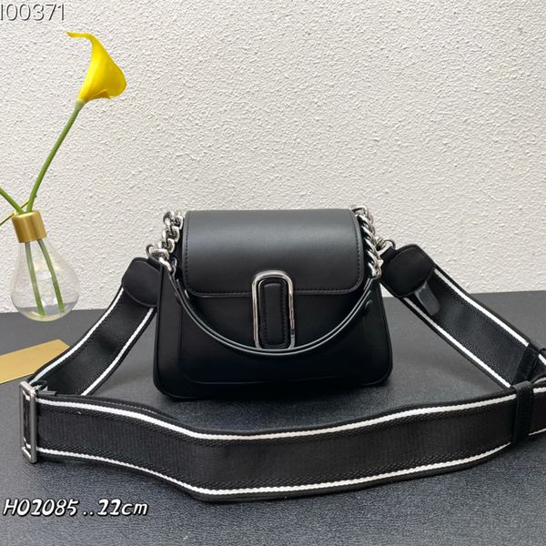 

new cowhide cross body bags women designer handbag purse chain leather splicing shoulder strap large capacity shoulder bag detachable woven