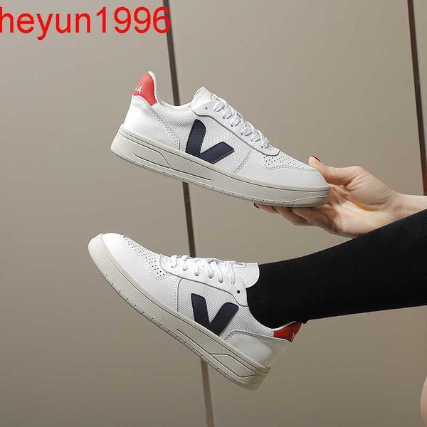 

french vejait v10 series small white women's and men's lovers' leather sports fashion shoes