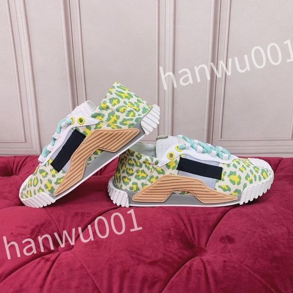 

2023 new luxury fashion women mens casual shoes desiner genuine leather platform lace up sneakers runway running walking shoe, Black