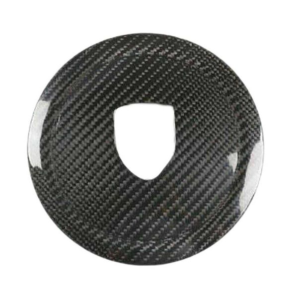 

steering wheel covers black carbon fiber steering wheel cover trim steering wheel circle for-porsche 911 panamera cayenne boxster g230524 g2