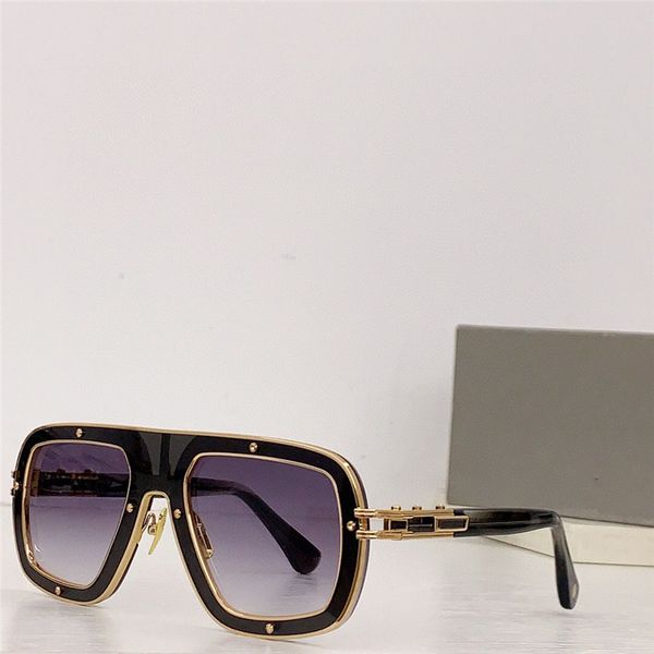

new fashion design pilot sunglasses 427 metal and acetate frame simple and generous style versatile outdoor uv400 protection glasses, White;black
