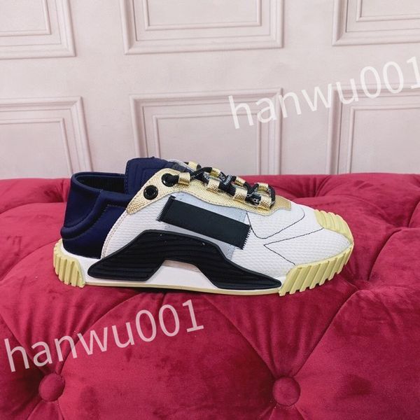 

luxury designer women mans casual shoes fashion genuine leather letters printed woman runway trainers sneakers, Black