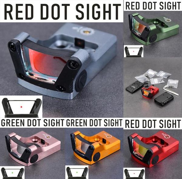 

tactical scopes micro 1x red dot sight scope 20mm picatinny weaver and universal pistol extension mount base7155430