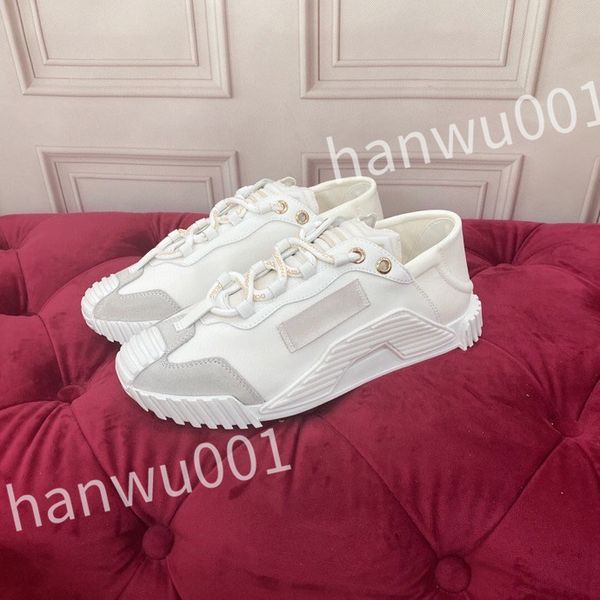 

2023 new r women mans casual shoes fashion genuine leather letters printed woman runway trainers sneakers, Black