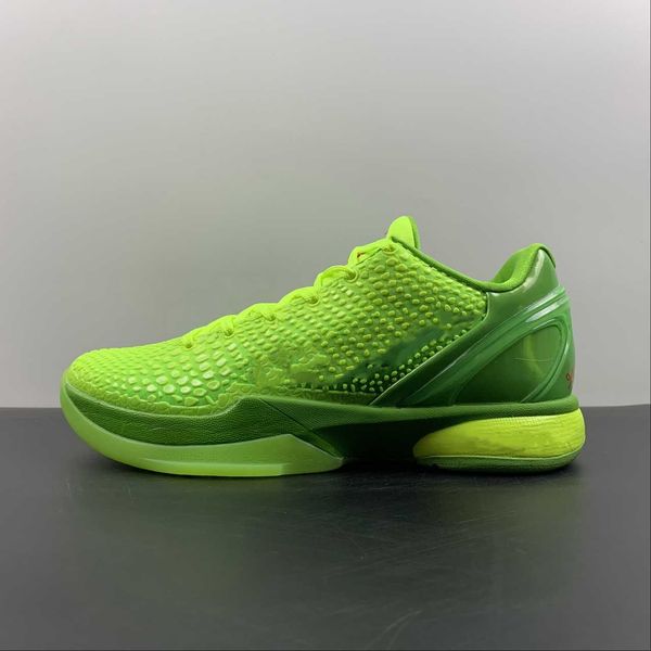 

basketball shoes 6 proto grinch green apple fashion retro designer shoes with original box