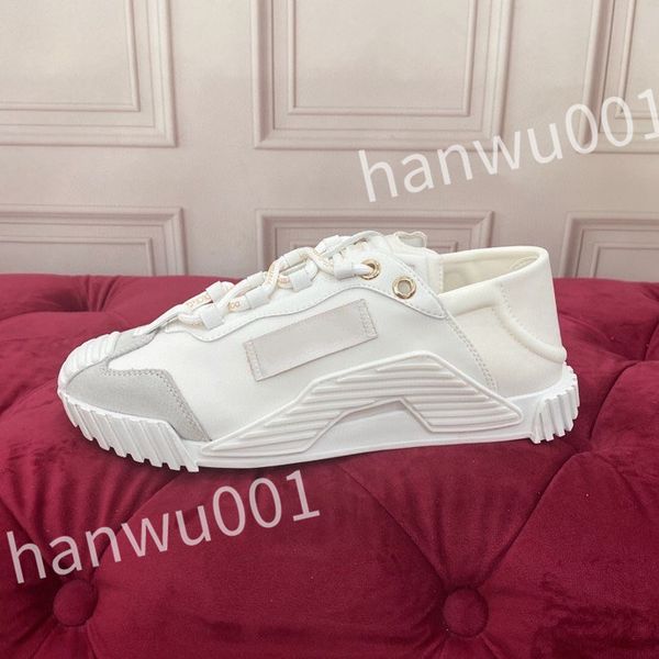 

2023 r women mans casual shoes fashion genuine leather letters printed woman runway trainers sneakers, Black