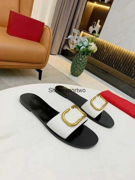

slippers fashion designer flat sandals women summer slides leisure flip flop slippers h503, Black