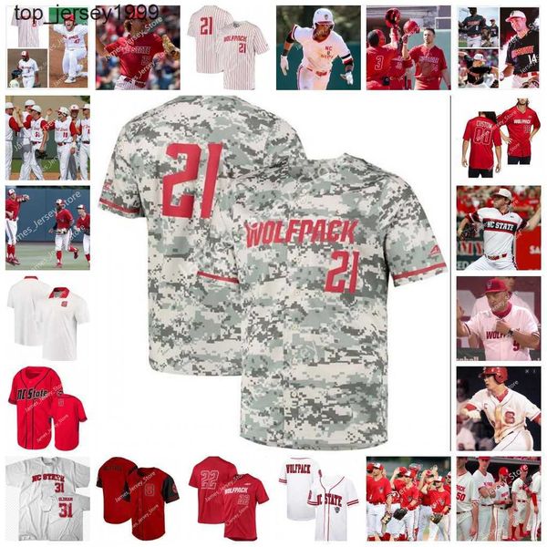 

2022 ncaa stitched n.c. state wolfpack baseball jersey justin lawson 31 matt oldham jacob godman 20 deangelo giles 11 eddie eisert cameron c, Blue;black