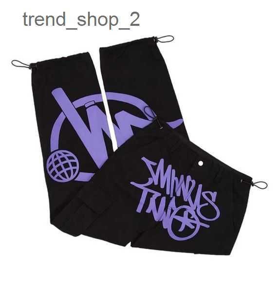 

selling minus two cargo harajuku casual loose punk rock straight wide leg trouser streetwear minutwos pant retro street trend overalls 11 qc, Black