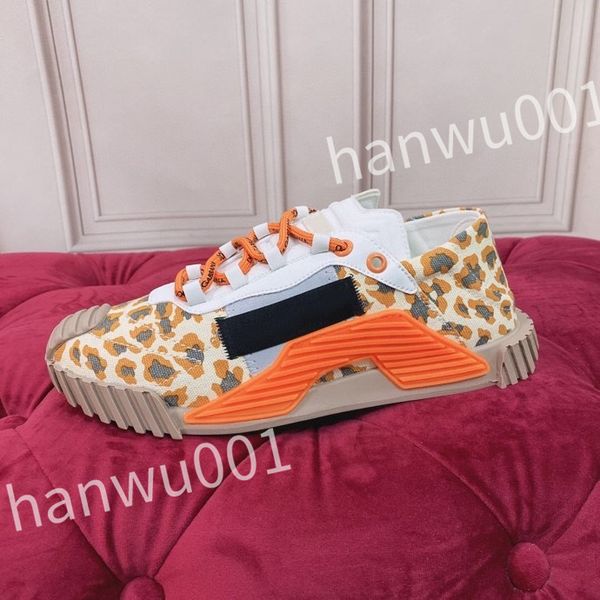 

fashion women mens casual shoes desiner genuine leather platform lace up sneakers runway running walking shoe, Black