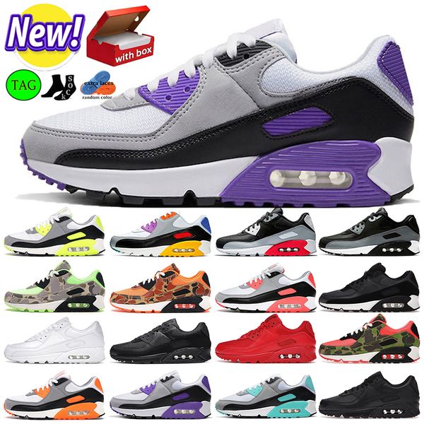 

with box running shoes men sneakers triple white gs black volt leather mesh gym red cny retro breathable women sports trainer designer cushi